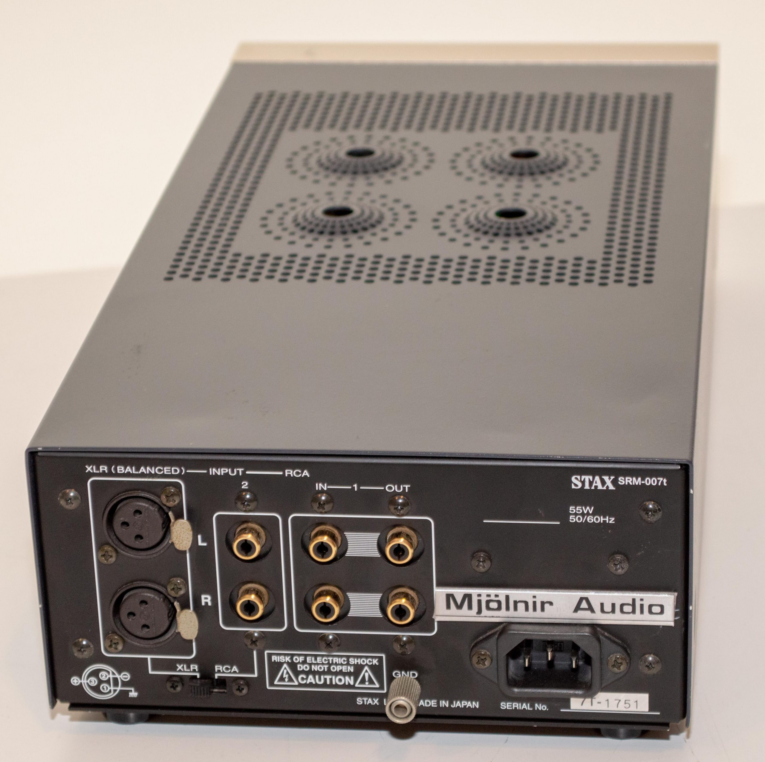 Used and special one-off amplifiers – Mjölnir-Audio